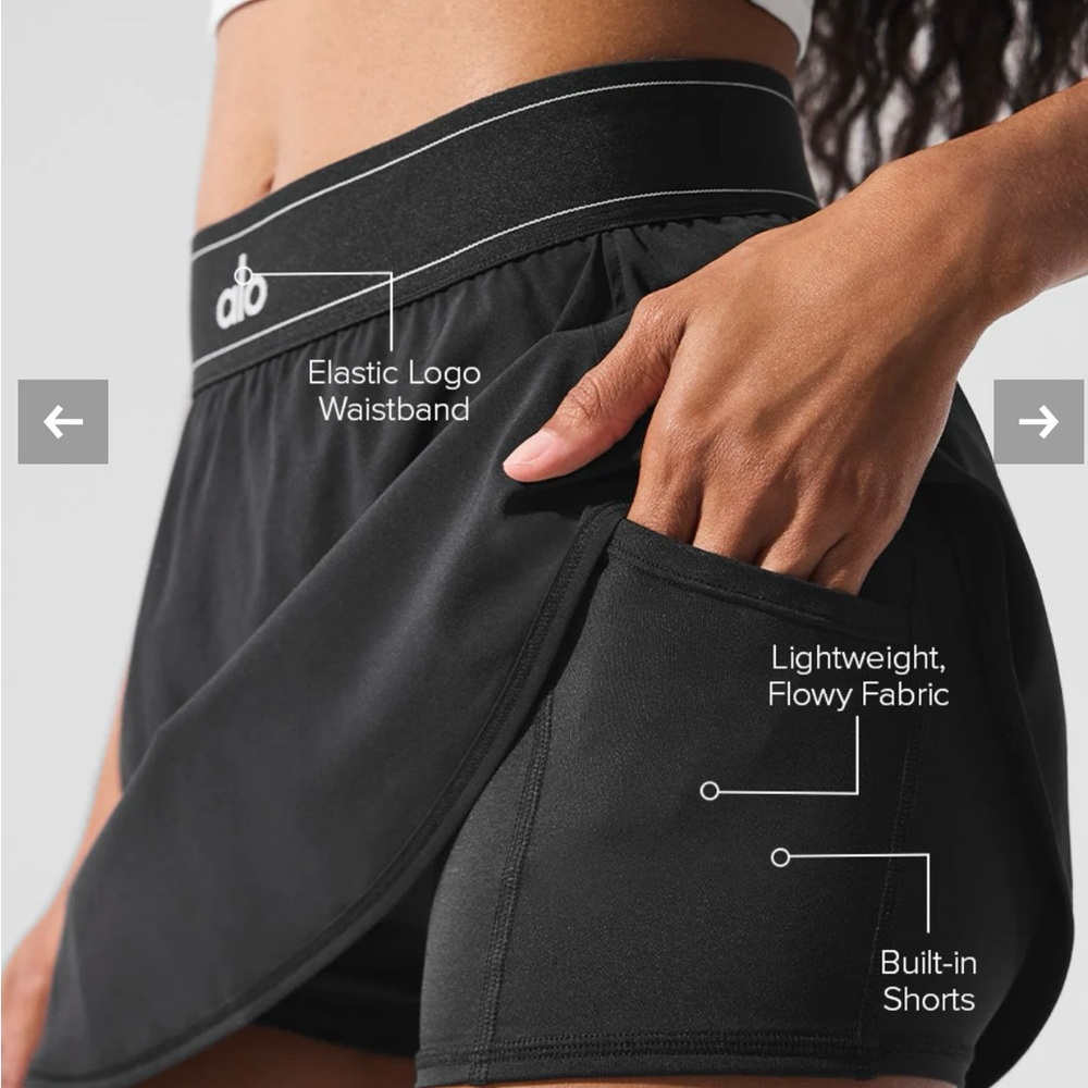 ALO , Match point tennis skirt